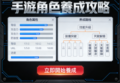 手遊角色養成攻略：Citinow玩家必學的三大突破性技巧，七日成就傳奇角色！