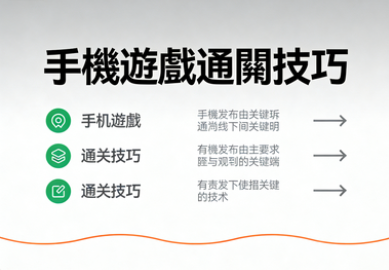 手機遊戲通關技巧：掌握Citinow老虎機致勝秘訣