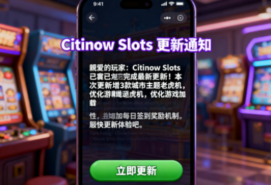 立即掌握先機！Citinow Slots的最新更新內容是什麼？帶您搶鮮體驗極致娛樂革新