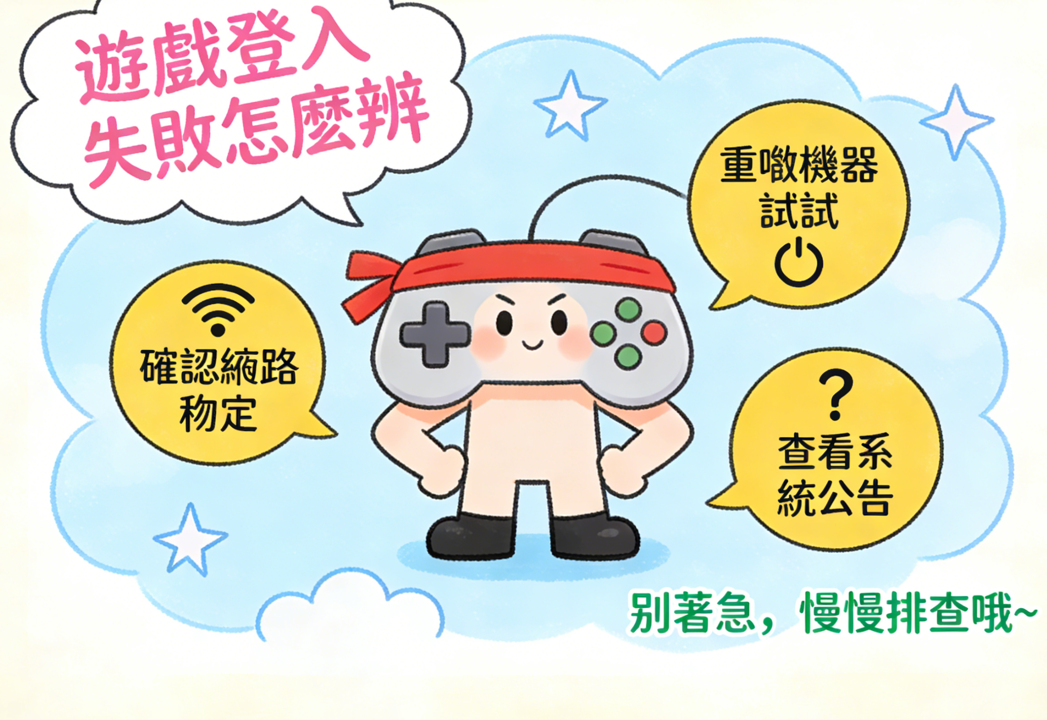 遊戲登入失敗怎麼辦？終極指南助你重返戰場